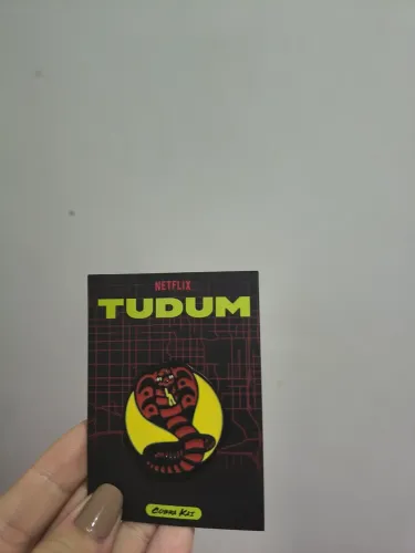 Pin/ Broche Oficial Cobra Kai TUDUM Netflix