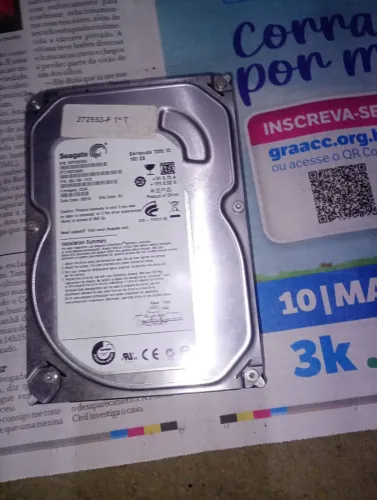 Seagate Barracuda 7200.12 com capacidade de 160 GB 