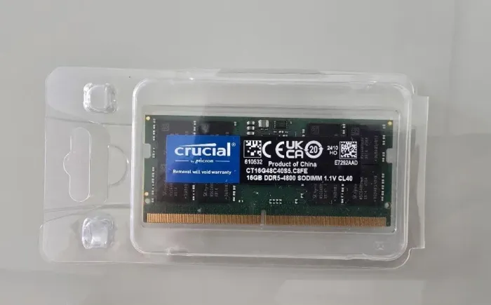 Memória RAM DDR5 16GB 4800MHz