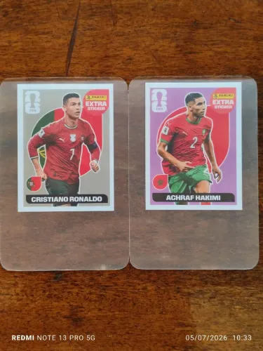 Figurinhas Extra Sticker da Copa 26