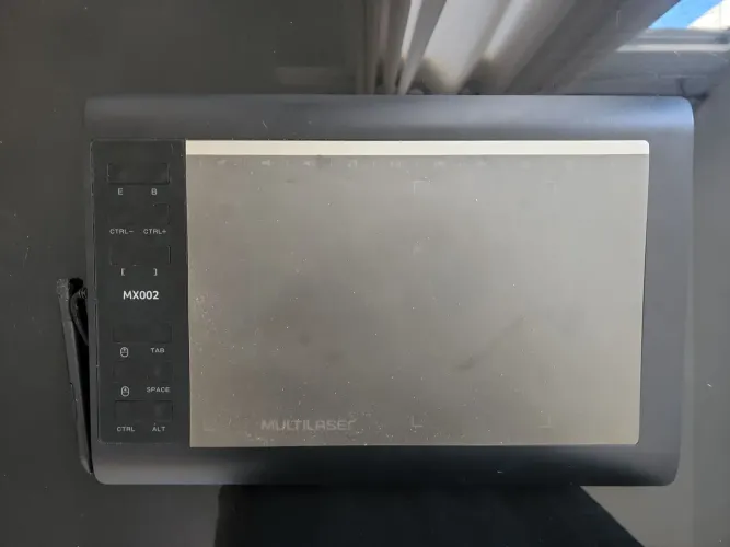 Mesa Digitalizadora Multilaser MX002 com Caneta - Funcionando
