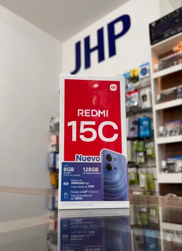Celular Xiaomi Redmi 15C 128GB 4RAM Preto Lacrado - Parcela 12x Sem Juros - Loja Física