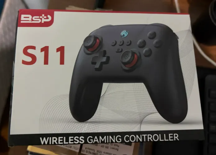 Controle joystick Bluetooth pc e switch