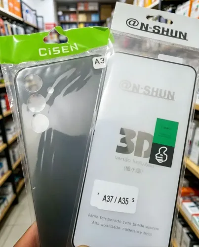 Kit Capinha + Película 3D | Samsung A35 / A37 | Envio Imediato