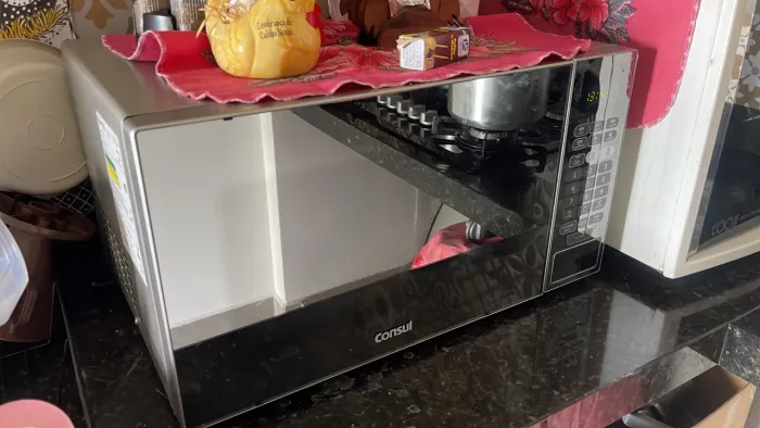 Microondas Espelhado Cônsul 220v