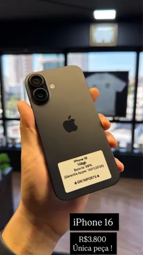 IPHONE 16 - 128GB Garantia Apple
