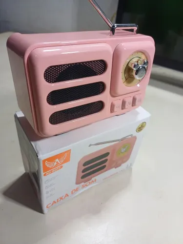 Radinho estilo retro bluetooth usb
