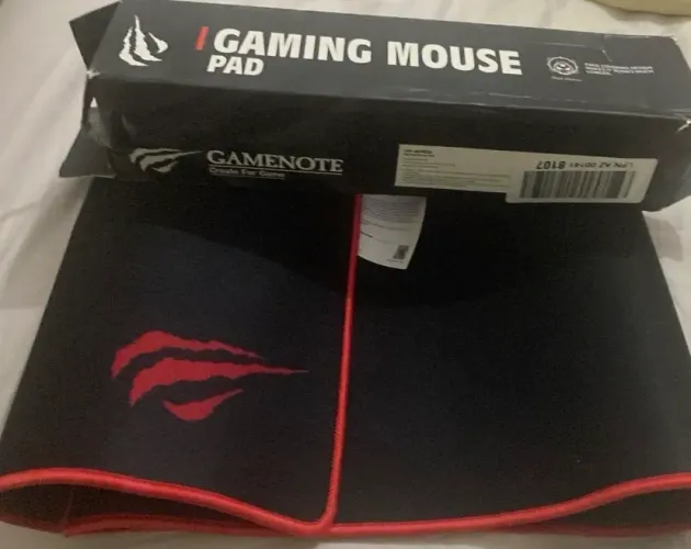 Mouse Pad Control 90x30 Gigante Gamer Preto E Vermelho Havit Preto Havit