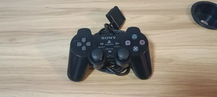 Controle original Playstation 2 funcionando