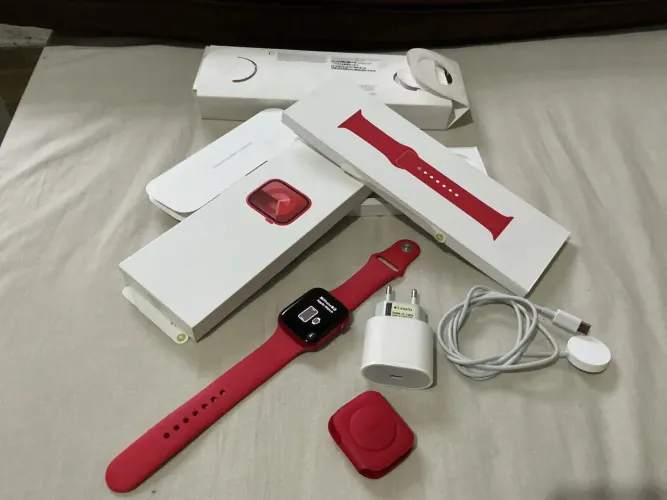 Apple Watch séries 9 GPS + CELULAR *GARANTIA APPLE é NOTA FISCAL*