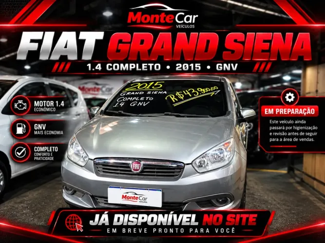 Fiat Grand Siena Attrac. 1.4 EVO F.flex 8V 2015