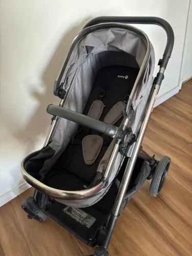 Carrinho de bebe - Travel System Safety 1st Discover Trio + Bebê Conforto + Base ISOFIX