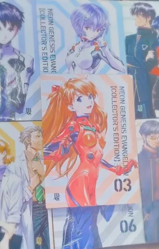 Mangá Evangelion Completo Vol 1 ao 7