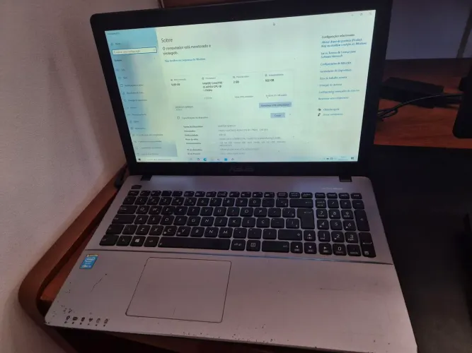 Notebook asus X550L, I5 4210I, ssd 240gb, HD 800gb, 10gb de RAM, placa de Video 820M