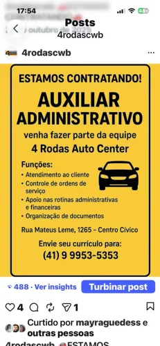 Vaga de emprego