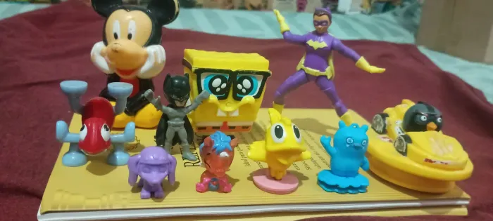 10 miniaturas de animações.