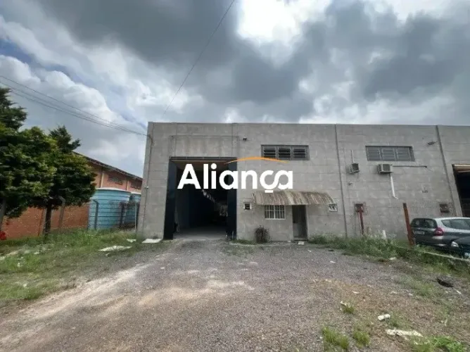 Pavilhão comercial com pátio provativo 750m² no Distrito Industrial de Cachoeirinha/RS