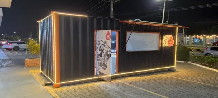 Container Comercial Montado Loja Pronta para Trabalhar!