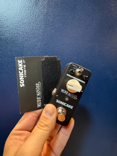 Pedal rude mouse distorção sonicake