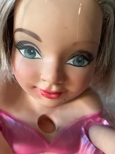 Boneca  maquiar cotiplas 