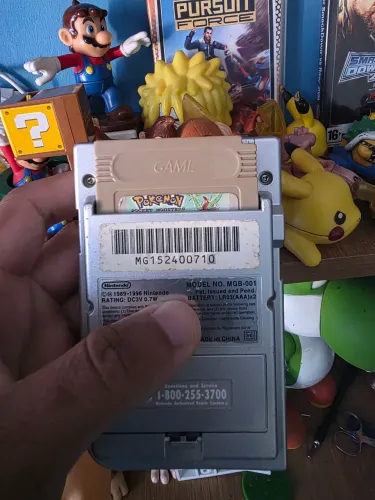 Game boy pocket todo original funcionando perfeitamente raridade muito bem conservado