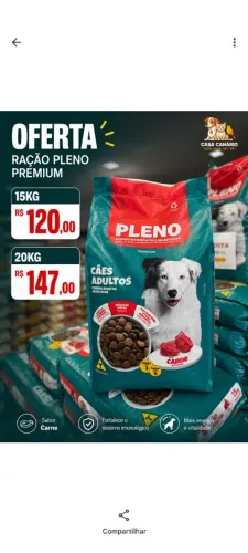Promoção de. Ração 