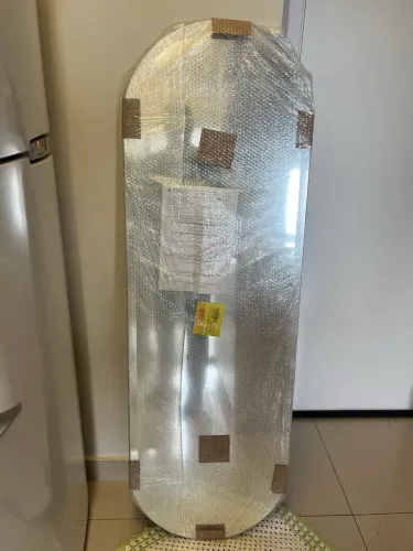 Espelho Bisotê lapidado modelado 500x1500mm