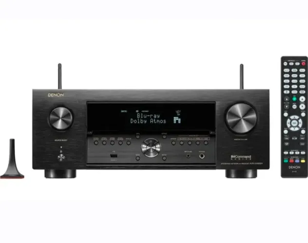 Denon avr-x4800h 9.4ch 8k 110v NOVO na caixa.