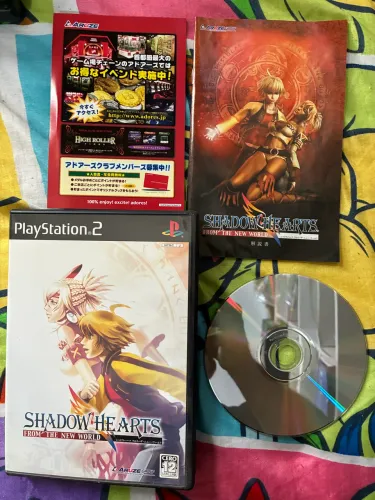Shadow Hearts: From the New World PS2 Japonês Original Completo (CIB)