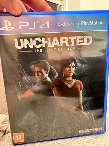 Uncharted: The Lost Legacy PS4 - Mídia Física Impecável, Sem Riscos!
