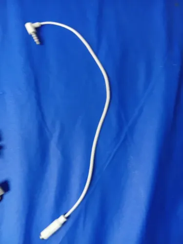 Cabo Extensor P2 Macho Fêmea Auxiliar Branco Cabo Auxiliar P2 Para Fone De Ouvido E Som