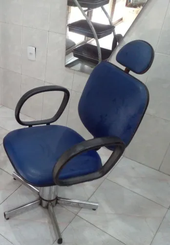Cadeira hidráulica salão 
