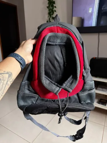 ? Mochila de Transporte para Gatos - Conforto e Segurança para Seu Pet! ?