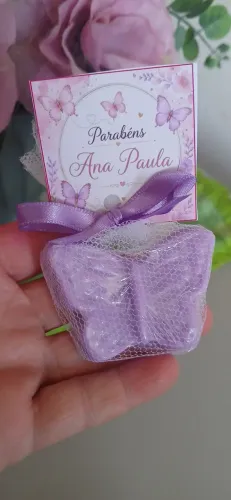 Lembrança de sabonete Casamento Batizado chá de fraldas aniversário