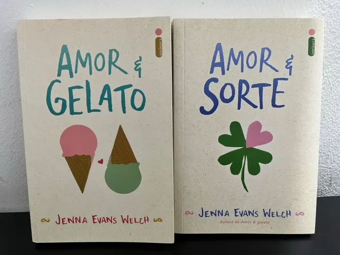 Dois Livros - Amor e Gelato e Amor e Sorte