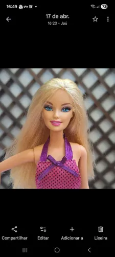 Boneca barbie Mattel "Quero ser pizzaiola" de 2010.