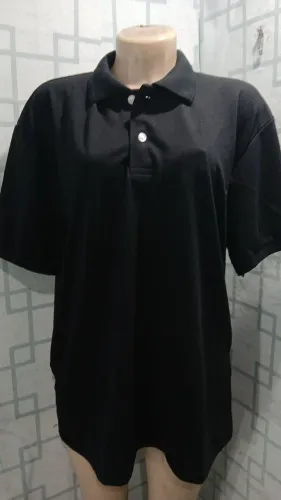 Camisa polo preta