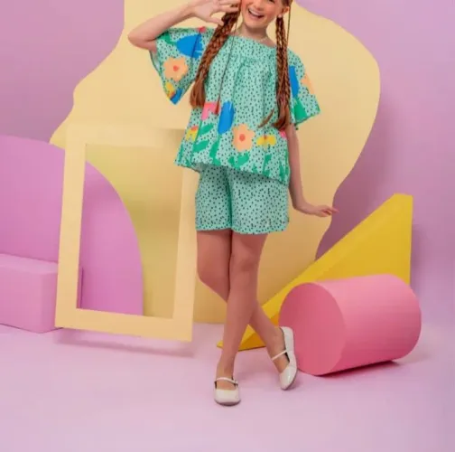 Conjunto infantil menina 12/14 anos