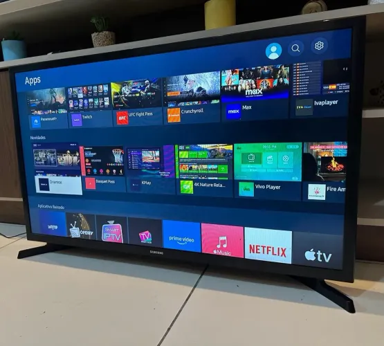 Tv 32 smart samsung completa (entrego) modelo novo