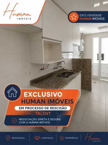 EXCLUSIVIDADE - TALENT | Apartamento com 3 dormitórios para alugar, 80 m² por R$ 2.900/mês