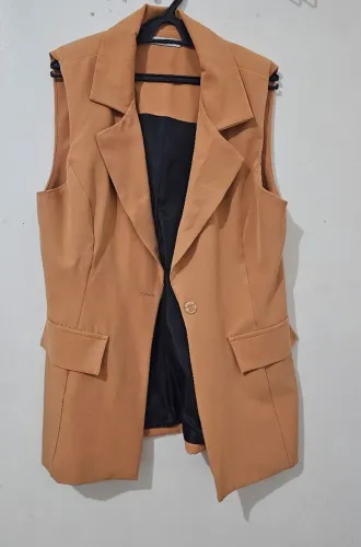 Colete feminino Salmão 