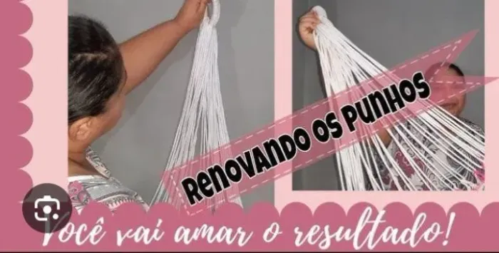 Conserto e troca de punho de redes 