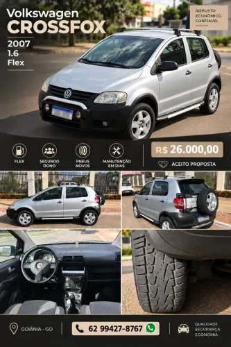 Volkswagen Crossfox 1.6 MI Total Flex 8V 5P 2007