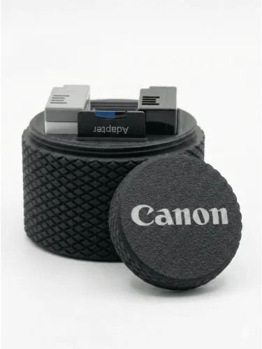 Case/Estojo para 3 bateria e 4 cartão de memória Canon (LP-E17)