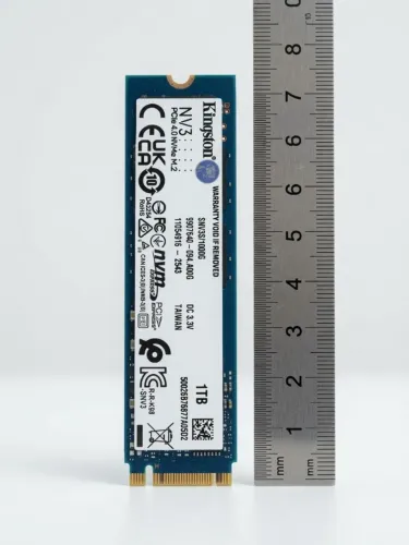 SSD Kingston NV3 1TB NVMe M.2 PCIe 4.0 - NOVO, Nunca Usado!