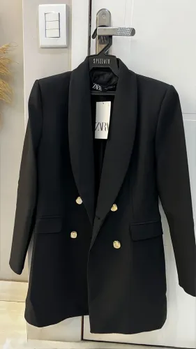 Blazer alongado Zara 