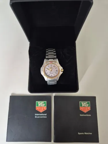 Tag heuer série 4000 (ref 695.706KA) revisado com garantia e com documentos originais