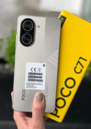 Xiaomi POCO C71 Dourado 64GB -- lacrado com Garantia 