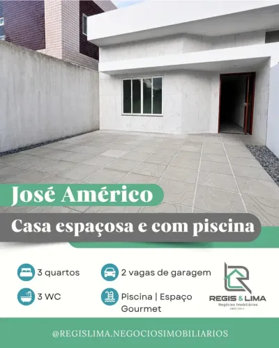 Imóvel para venda possui 90 metros quadrados com 3 quartos