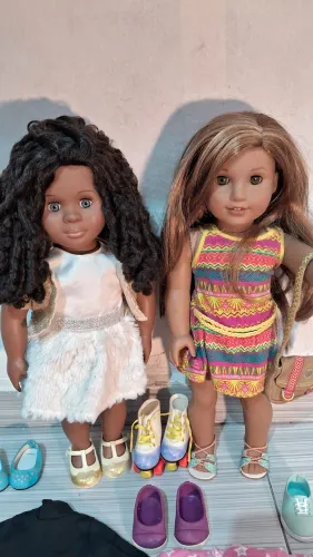 BONECAS AMERICAN GIRL E OUR GENERATION?!!!